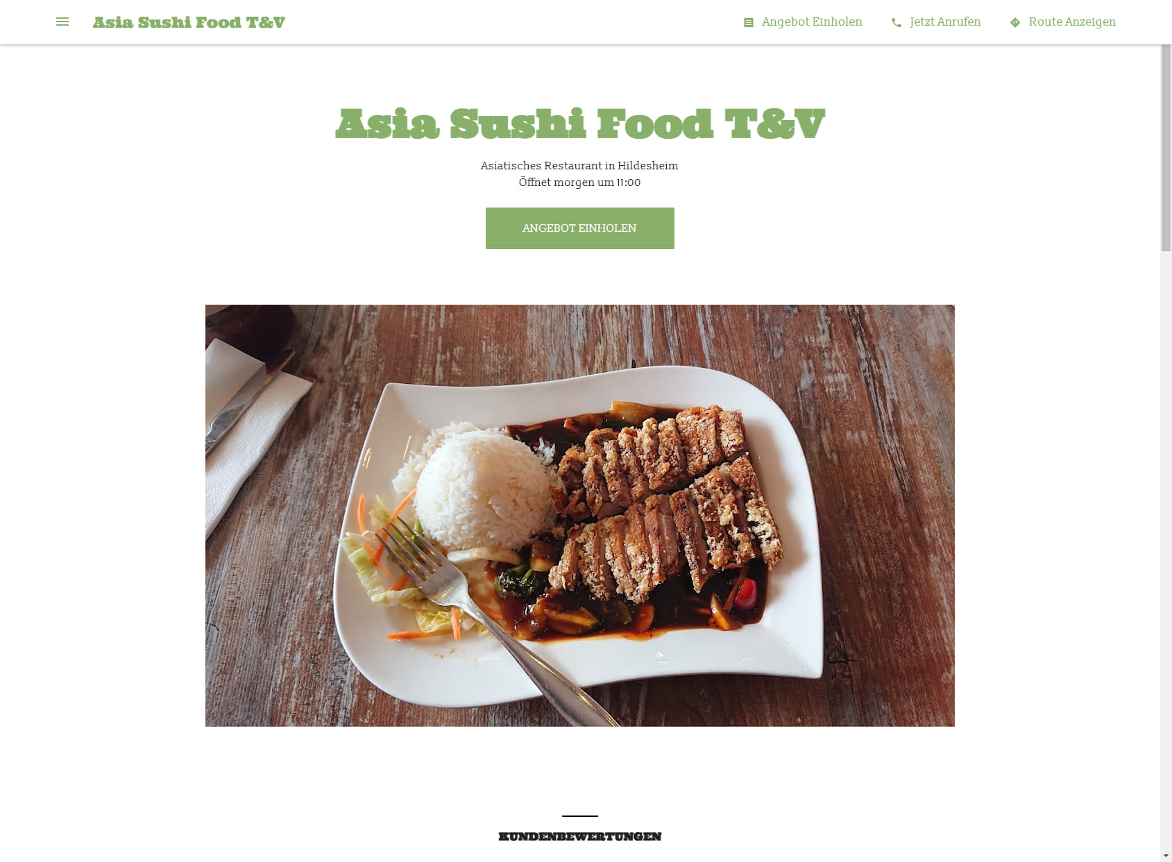 Asia Sushi Food T&V