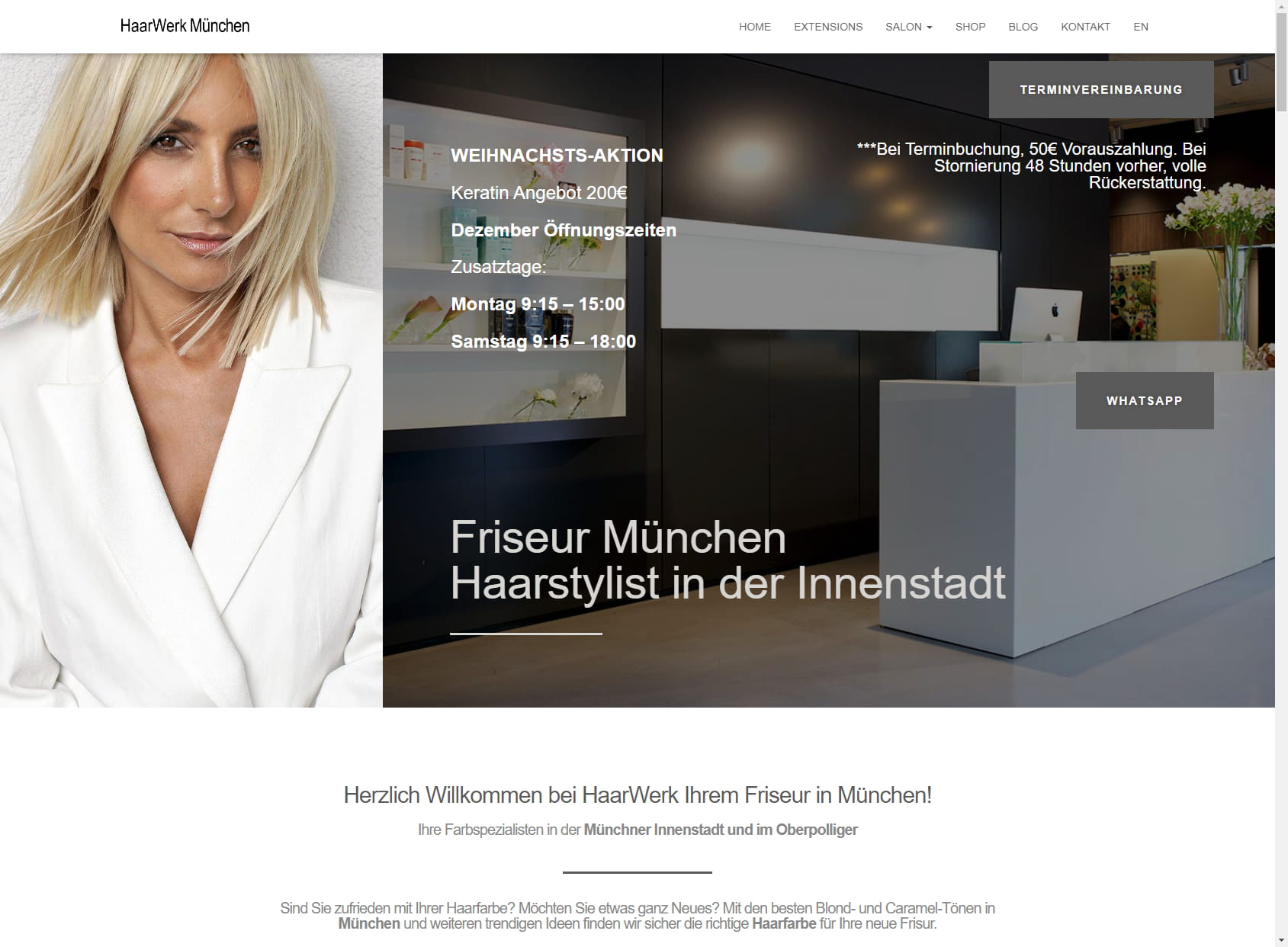 Friseur München | Haarwerk München