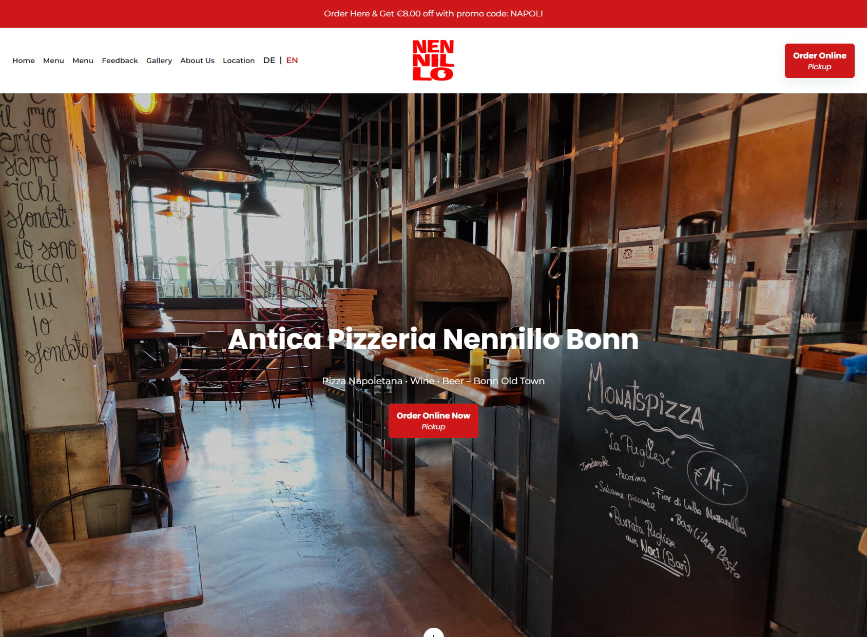 Antica Pizzeria Nennillo - Bonn