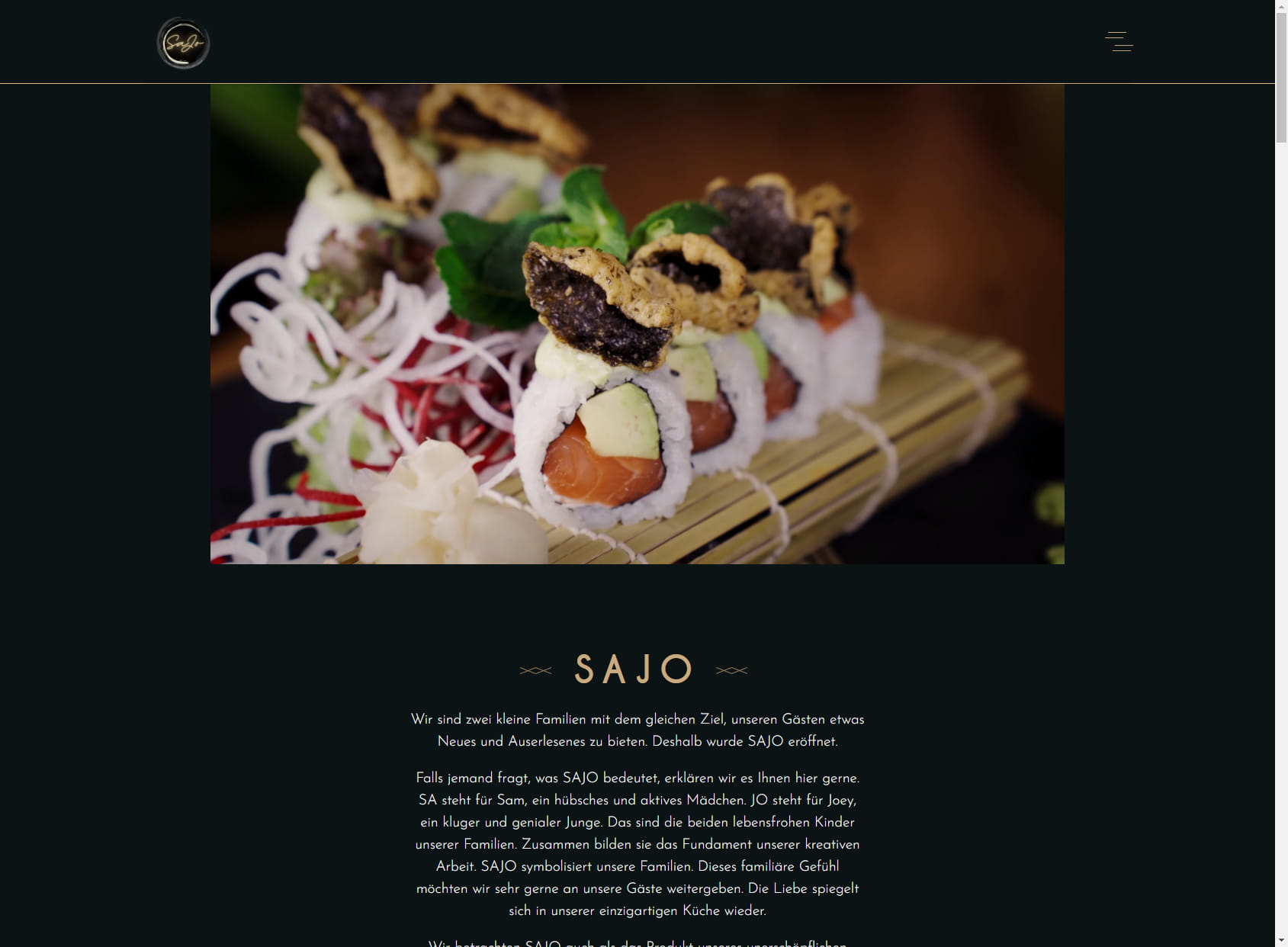 Sajo Restaurant - Asian Cuisine & Finest Sushi