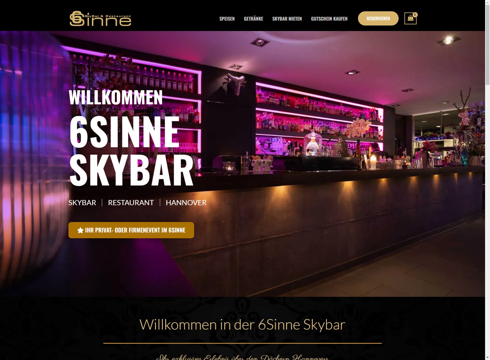 6 Sinne Sky Bar and Restaurant