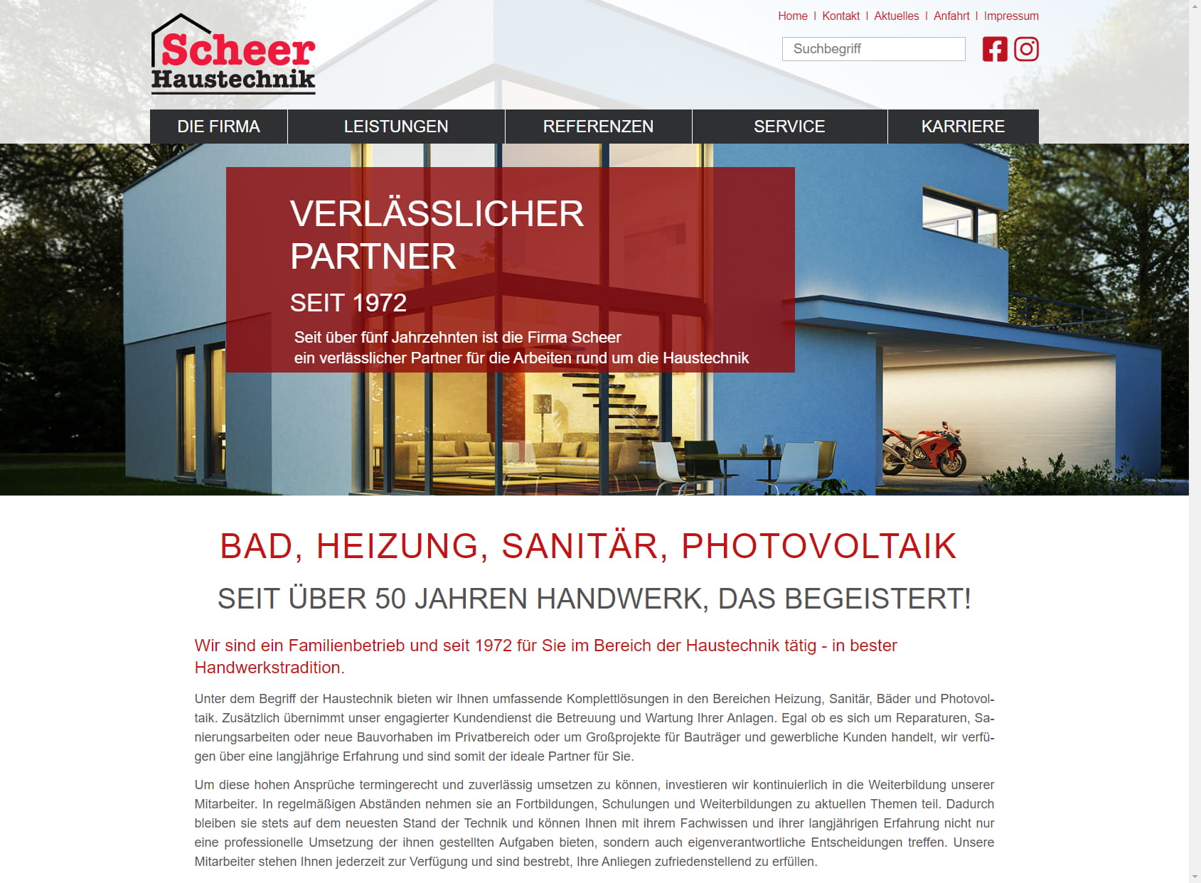 Haustechnik Scheer GmbH Heizung Sanitär Bäder Freiburg