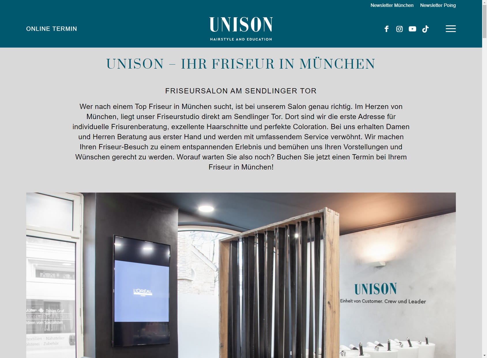 UNISON Hairstyle and Education München GmbH & Co. KG