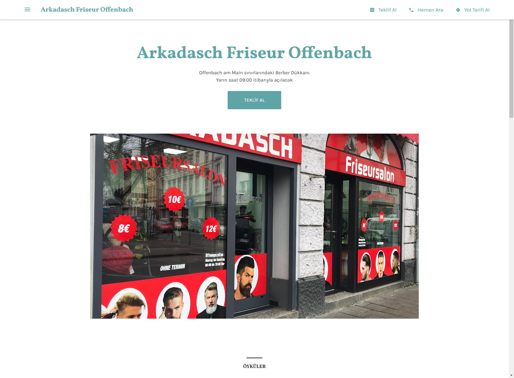 Arkadasch Friseur Offenbach