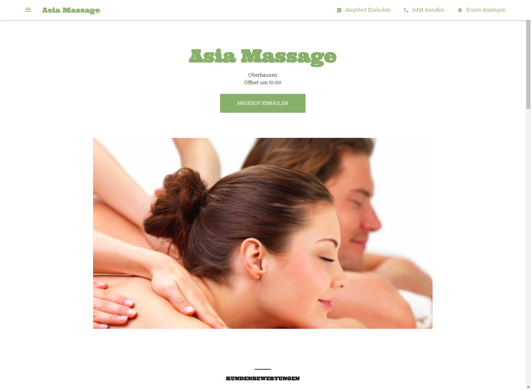 Asia Massage