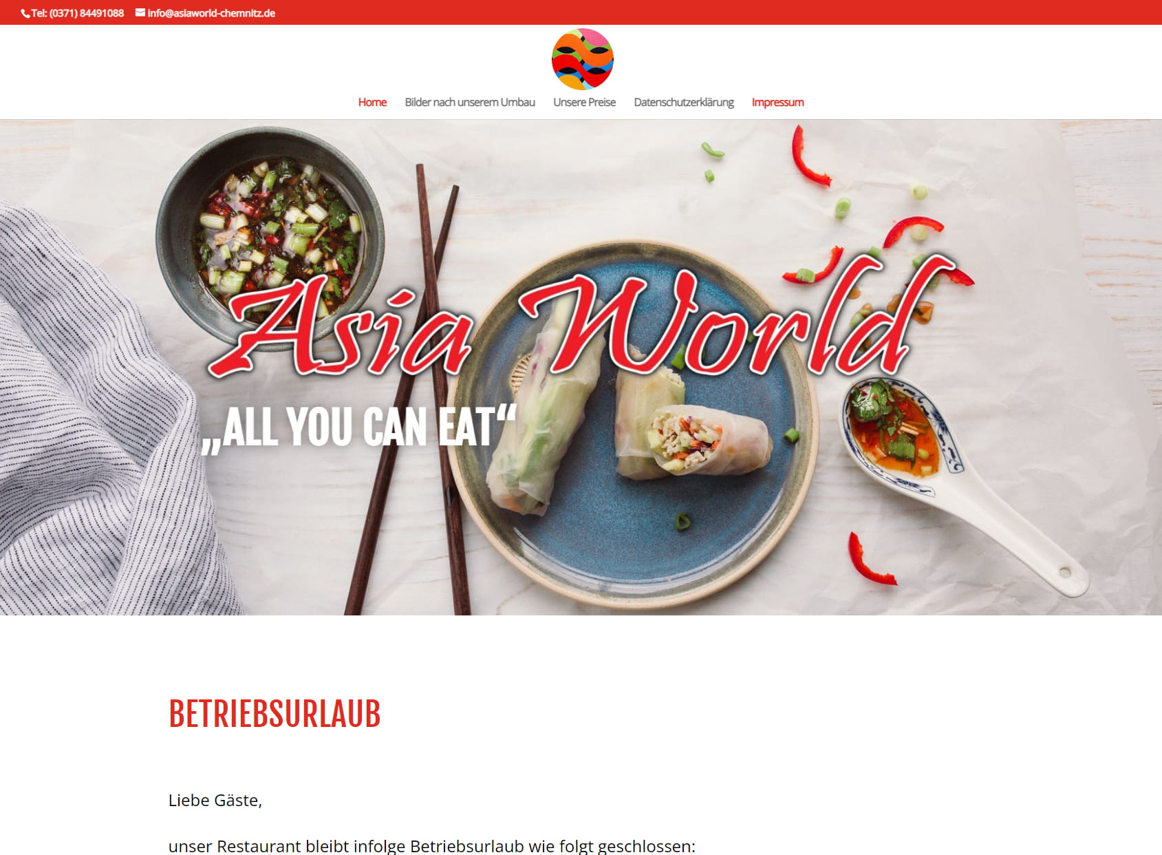 Chinarestaurant Asiaworld Chemnitz