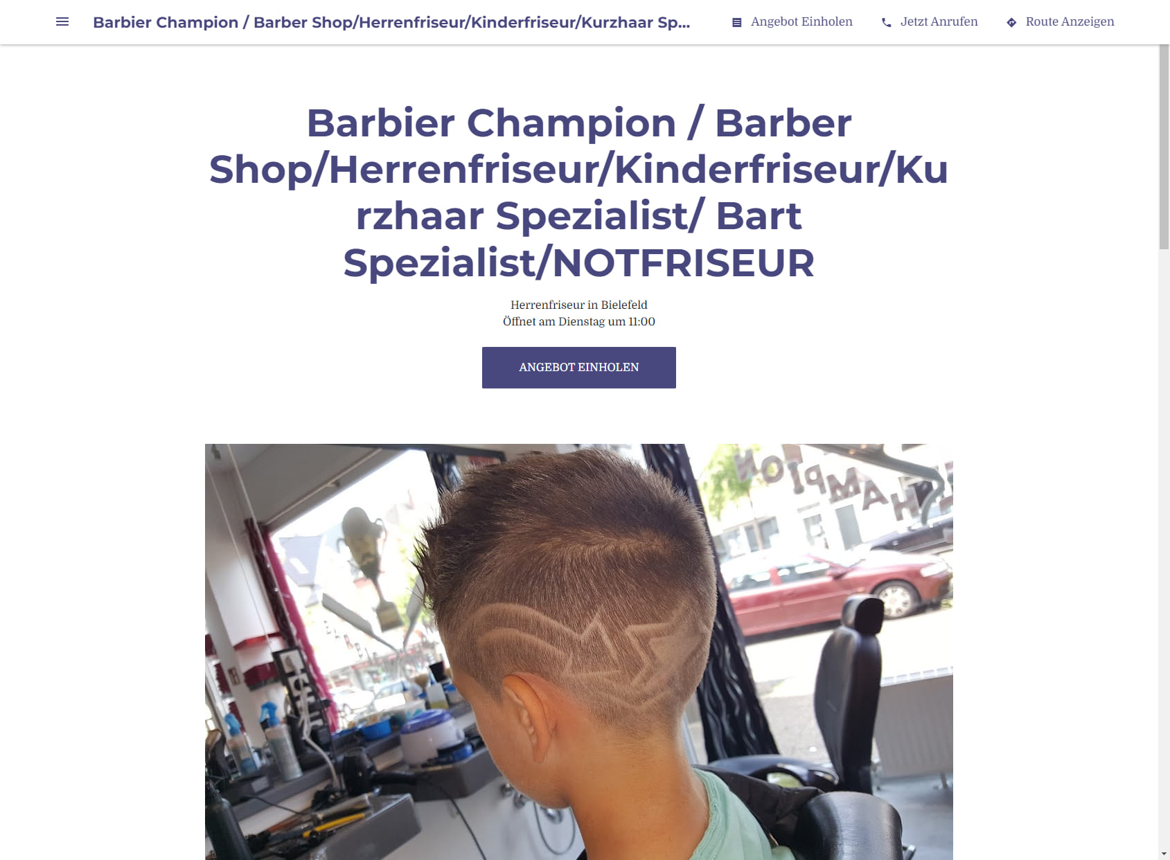Barbier Champion