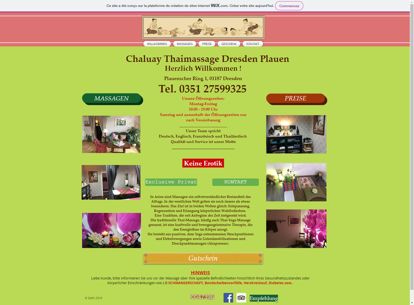 Chaluay Thai Massage dresden plauen