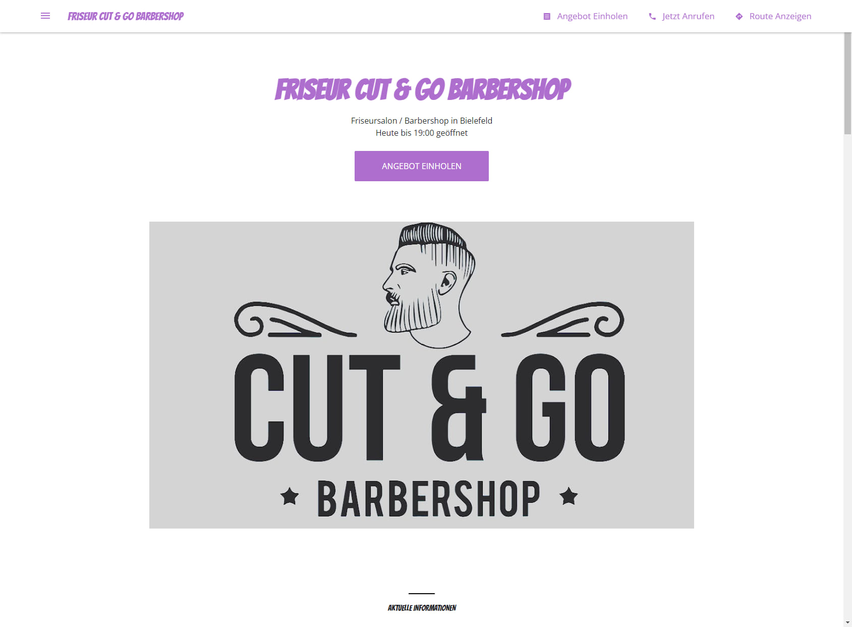 Friseur Cut & Go Barbershop