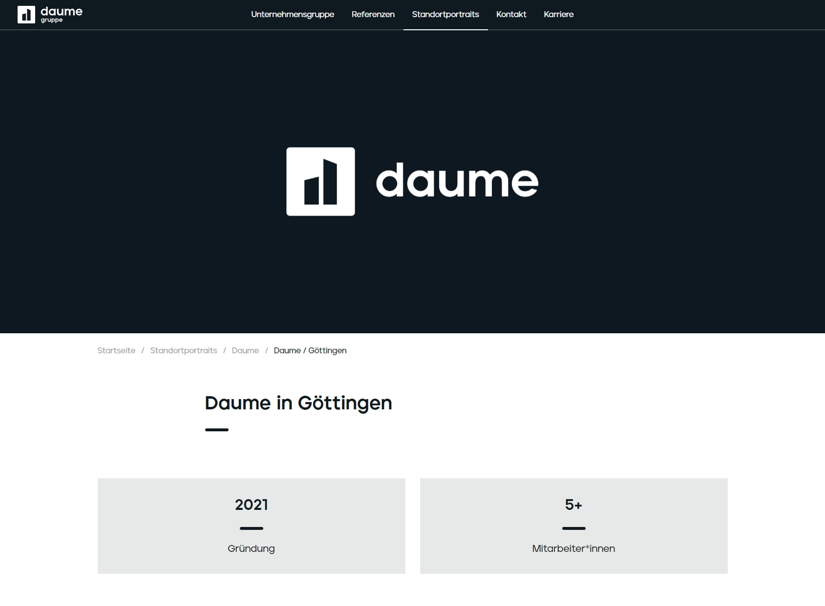 Daume GmbH - Niederlassung Göttingen