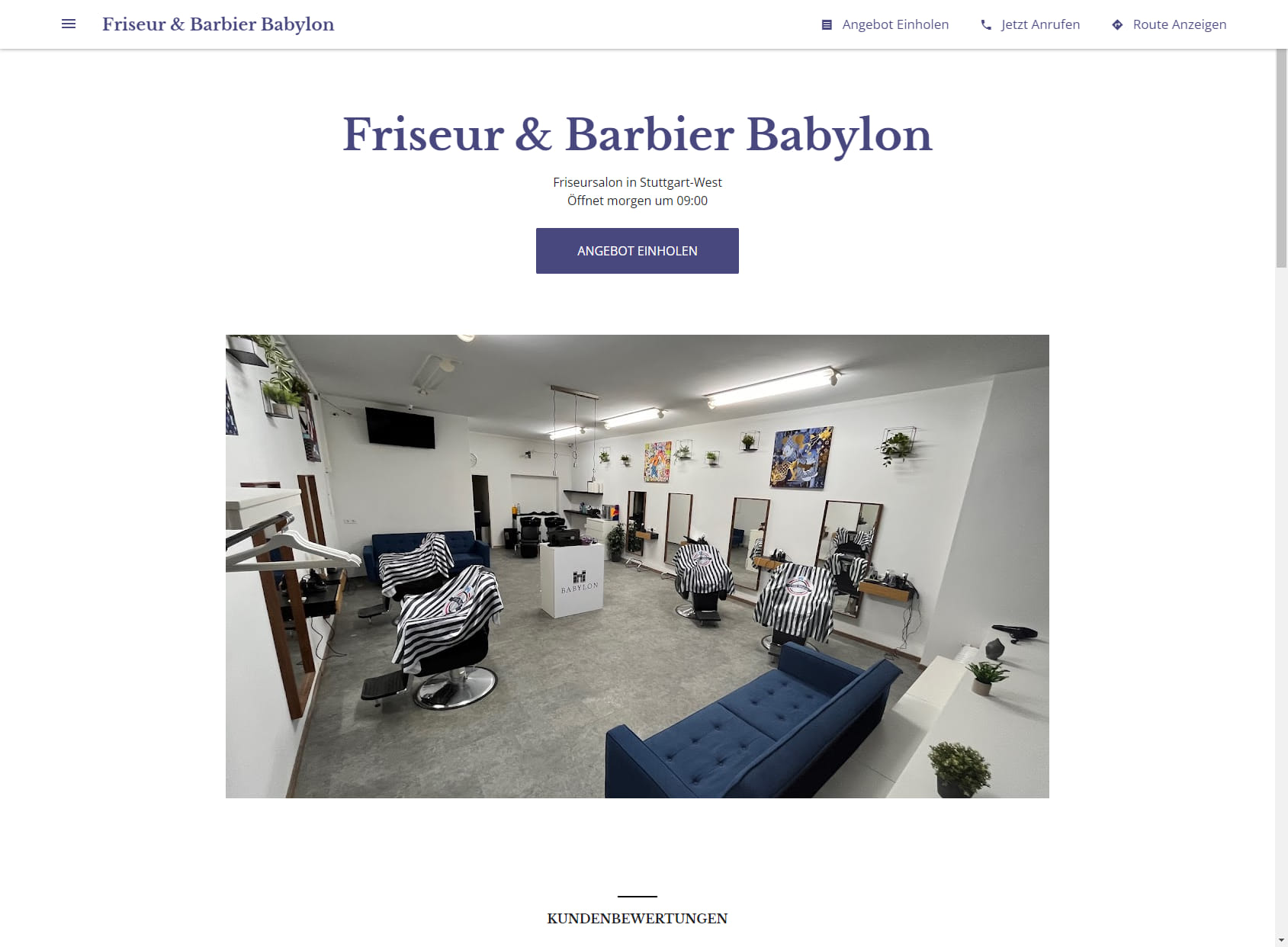 Friseur & Barbier Babylon