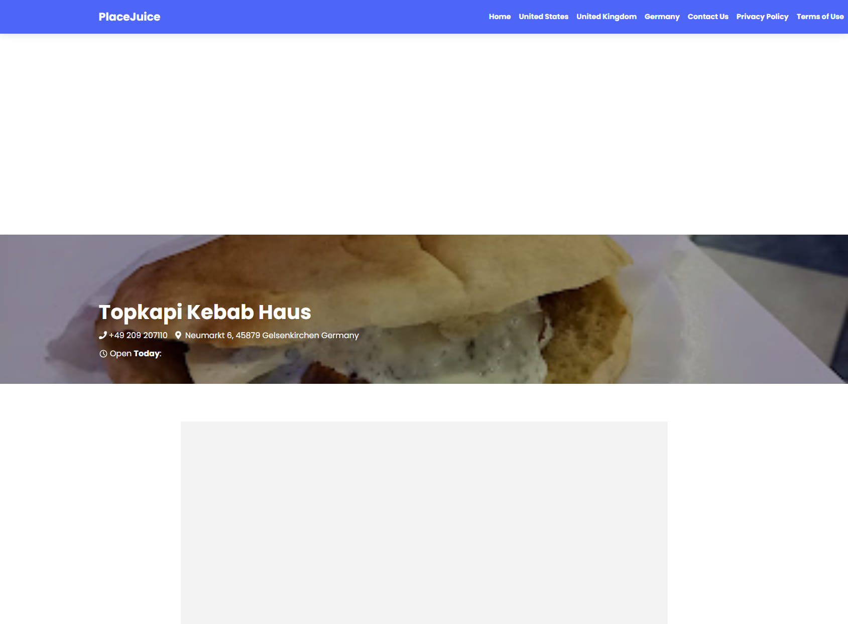 Topkapi Kebab Haus