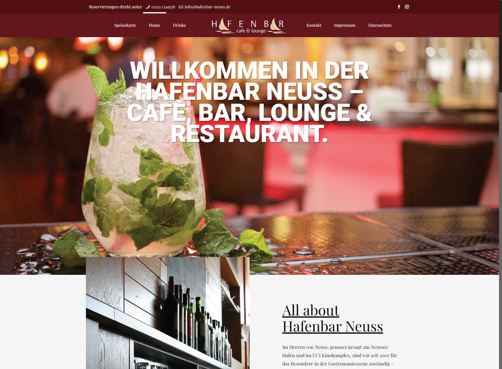 HAFENBAR NEUSS - Cafe & Lounge