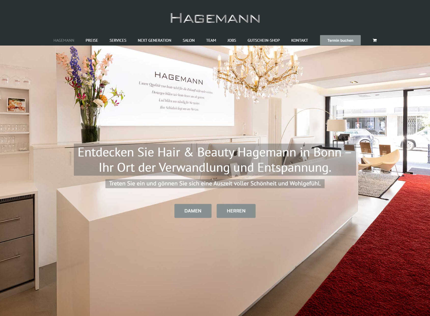 Hair & Beauty Hagemann Die No1 in Bonn für Ihre Schönheit