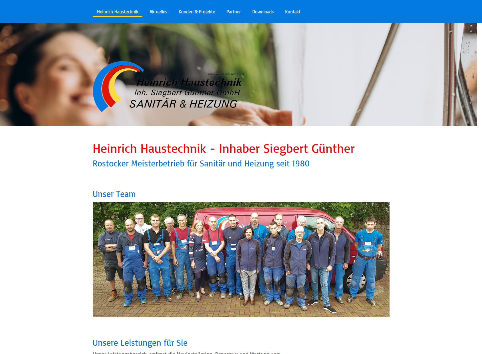 Heinrich Haustechnik, Inhaber Siegbert Günther GmbH