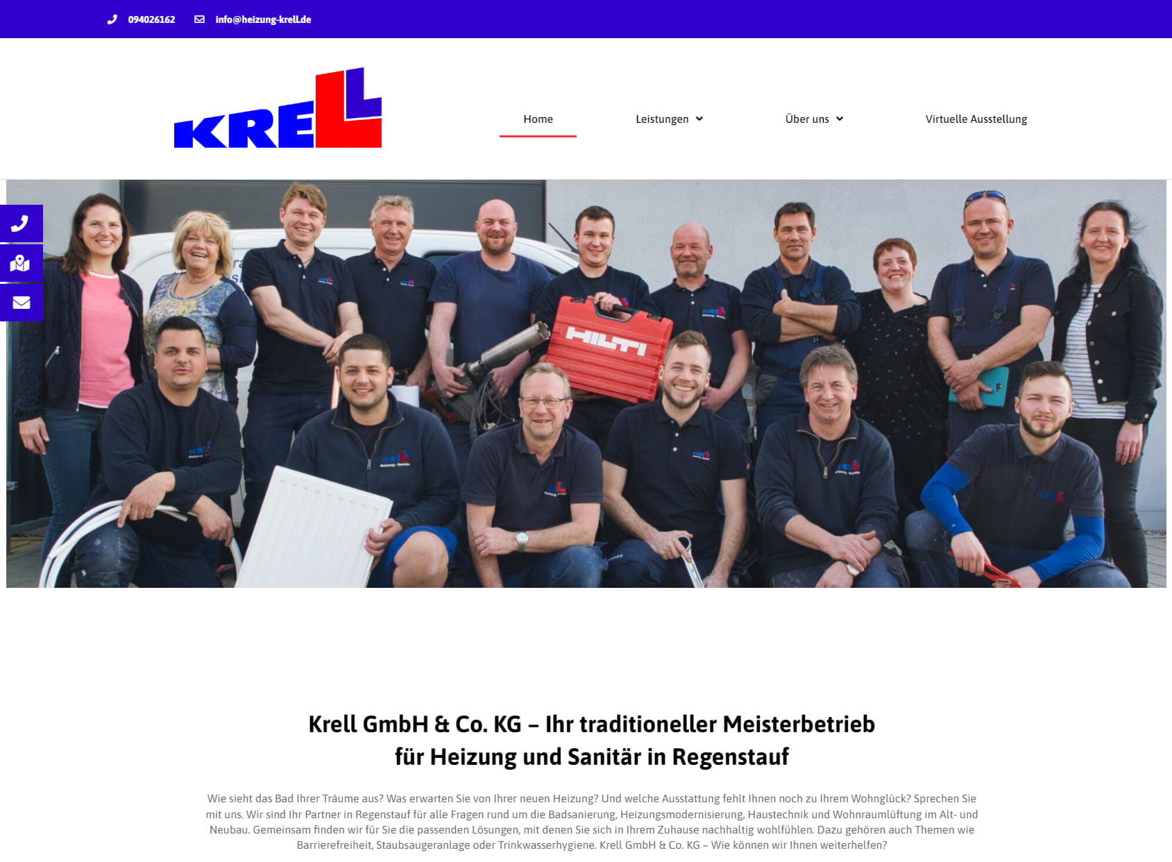 Krell GmbH & Co. KG- Heizung und Sanitär Installationen
