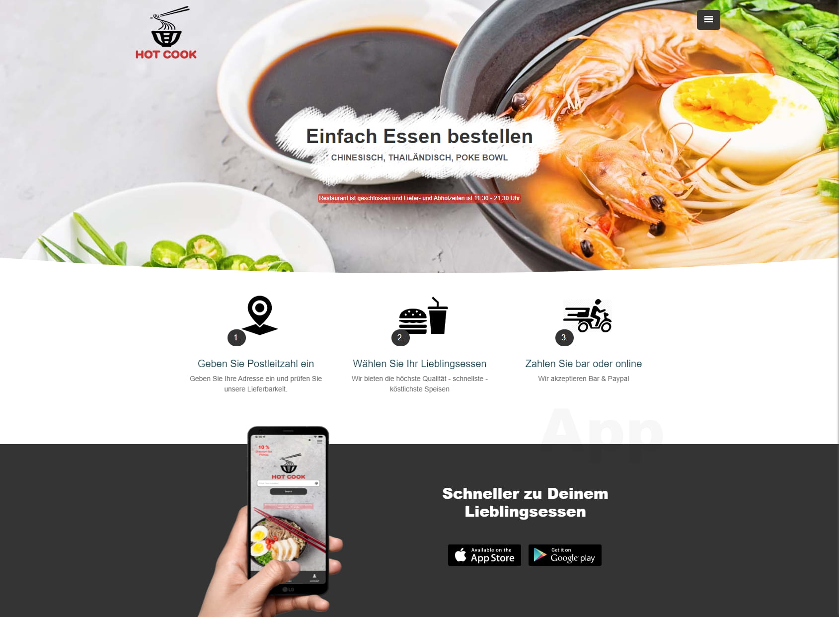 Asia HotCook Food Ramen Goyza Bowls