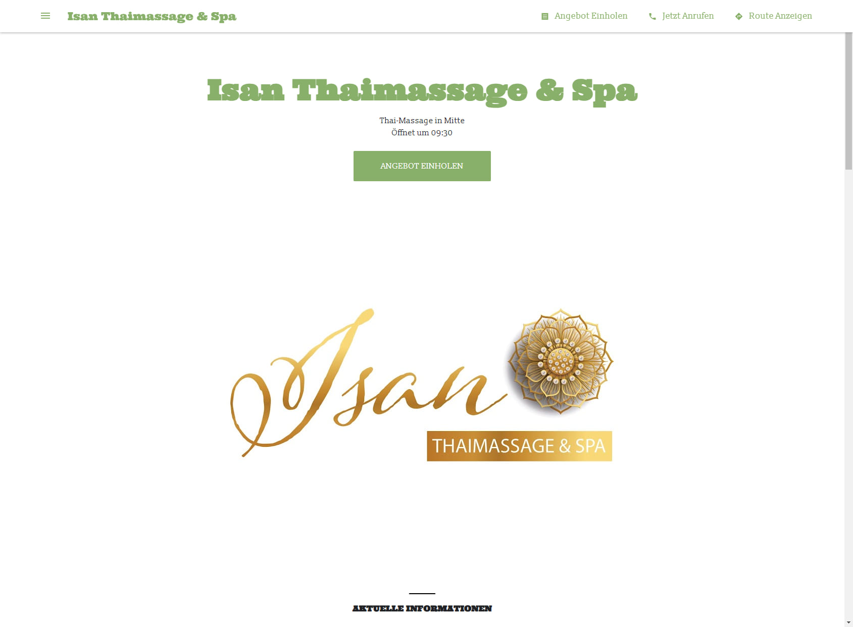Isan Thaimassage & Spa