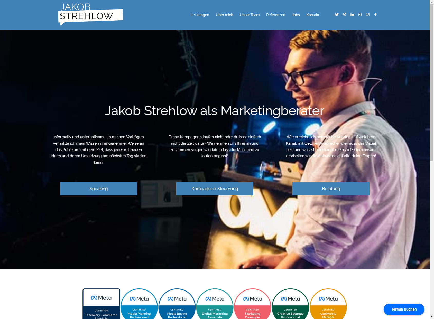 JakobStrehlow - Social Media Experte & Agentur