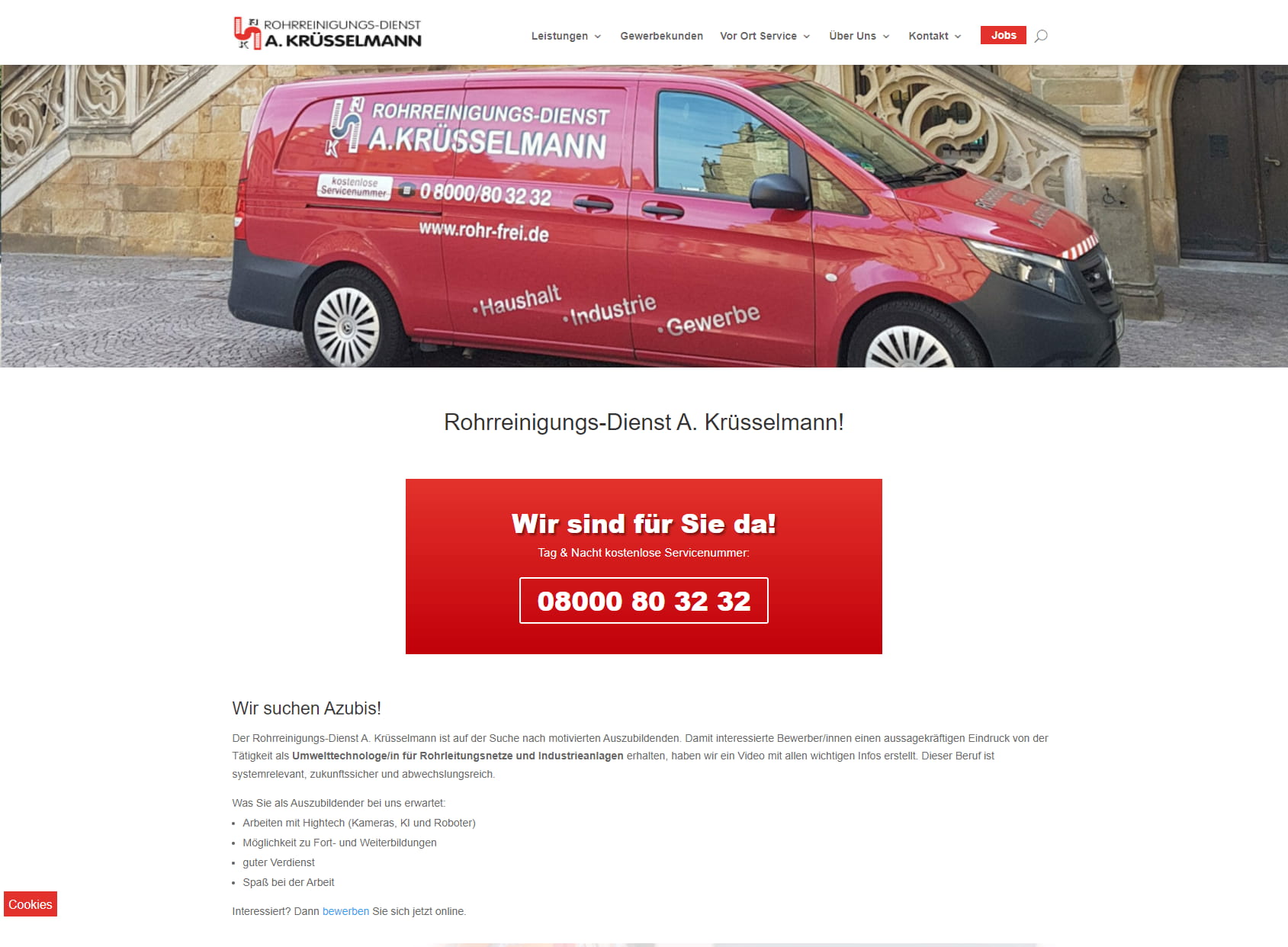Rohrreinigungs-Dienst A. Krüsselmann GmbH