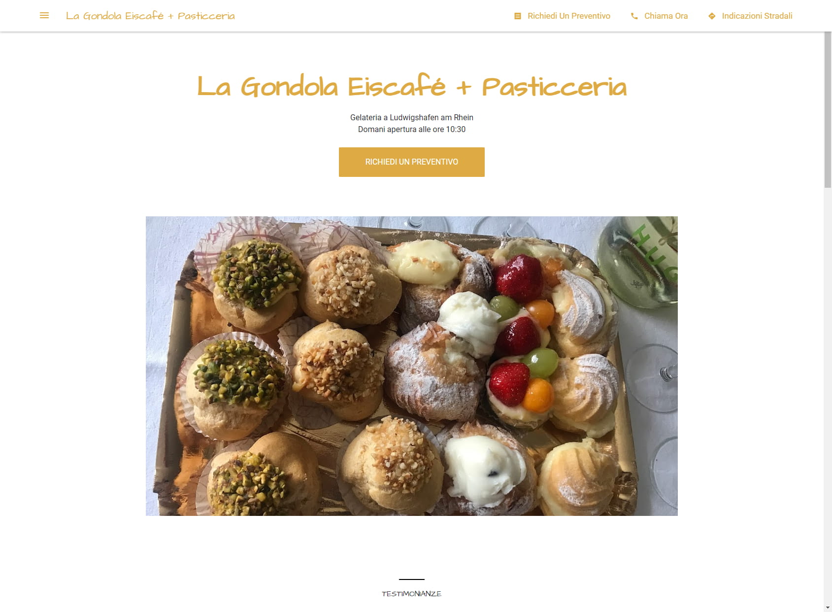 La Gondola Eiscafé + Pasticceria