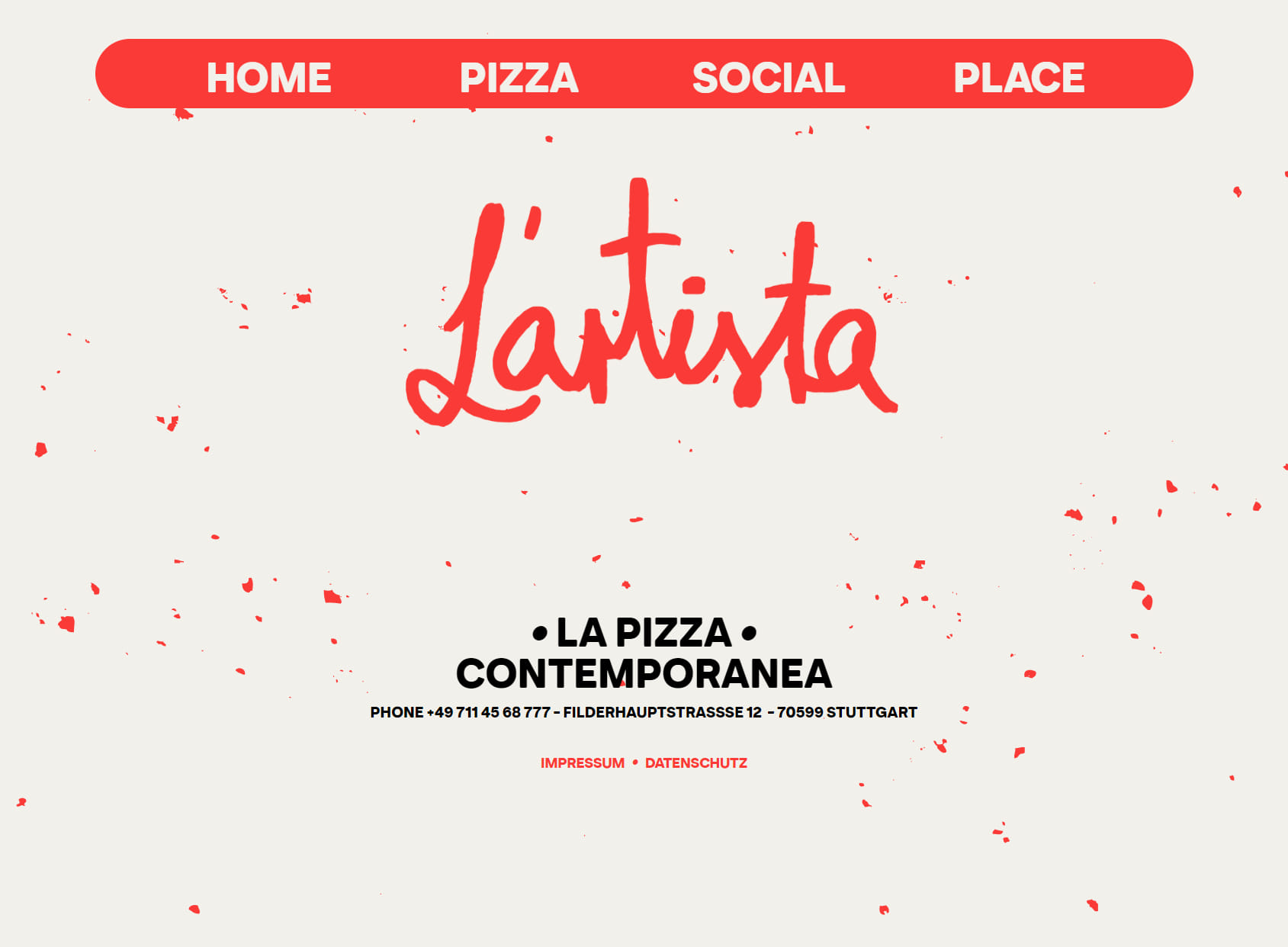 L’ Artista | neapolitan pizza