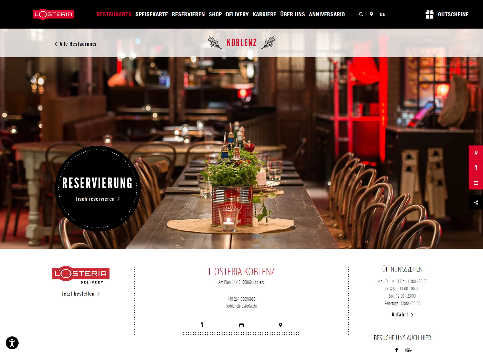 L´Osteria Koblenz