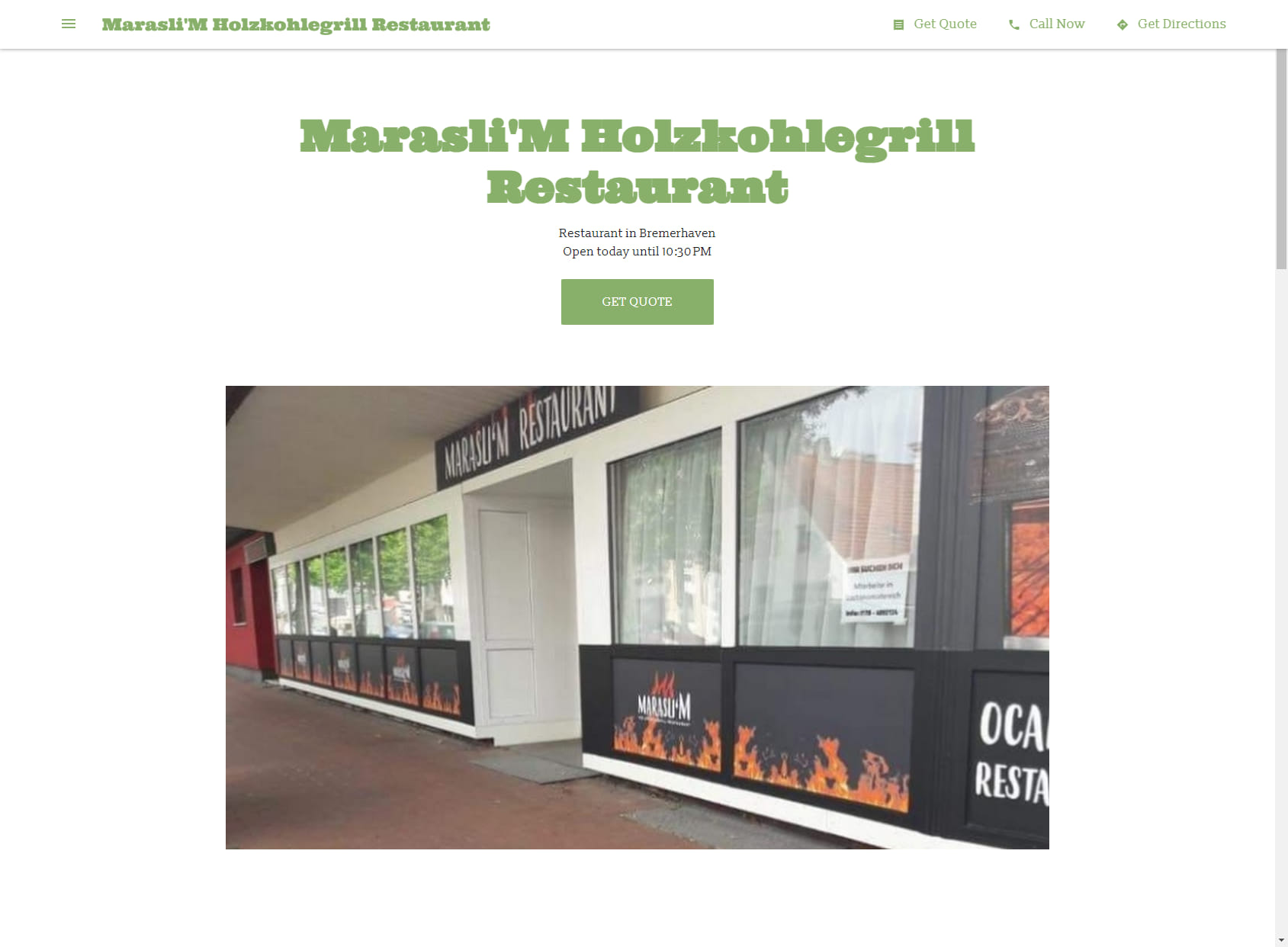 Marasli'M Holzkohlegrill Restaurant