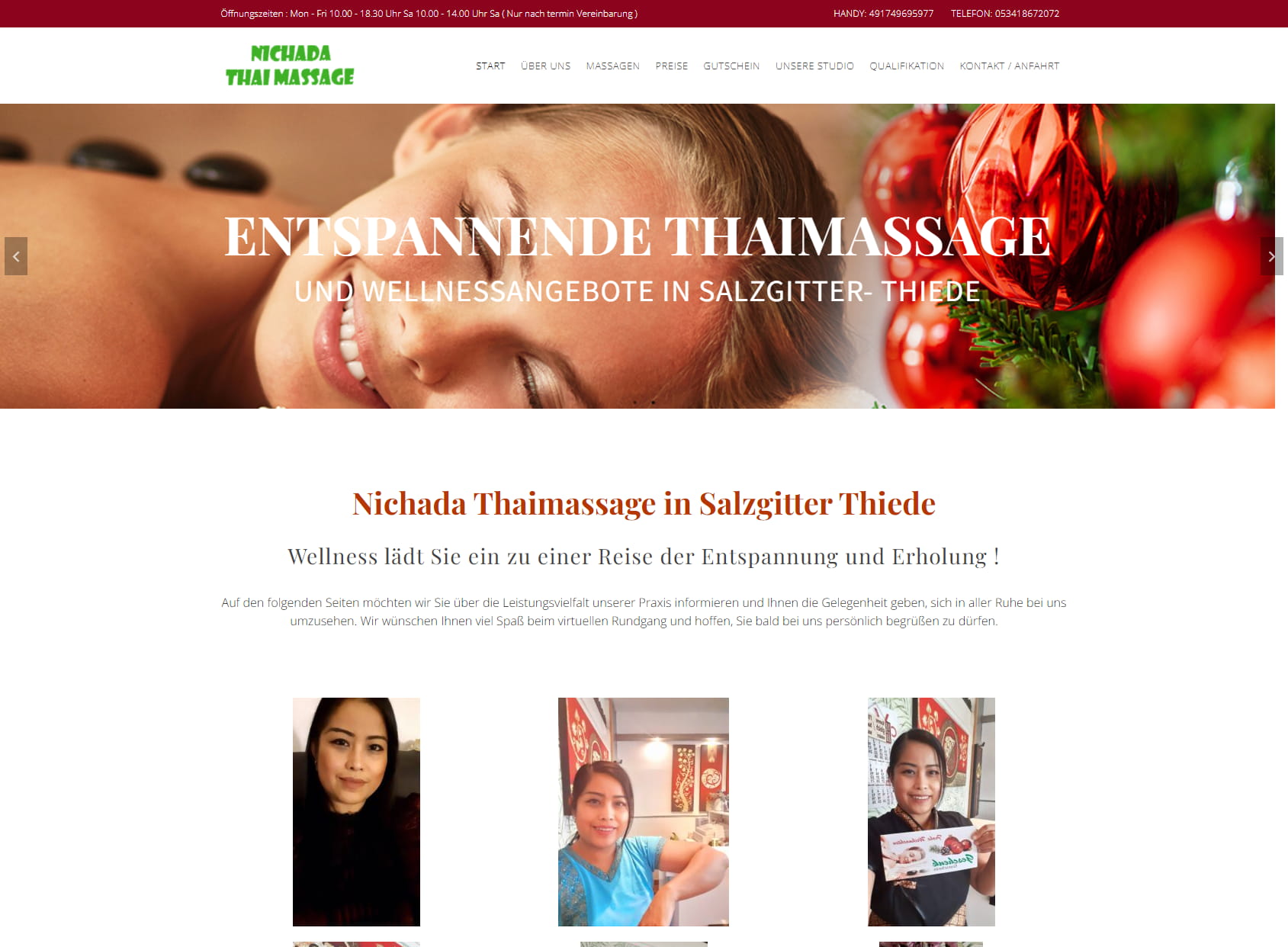 Nichada Thaimassage SZ-Thiede