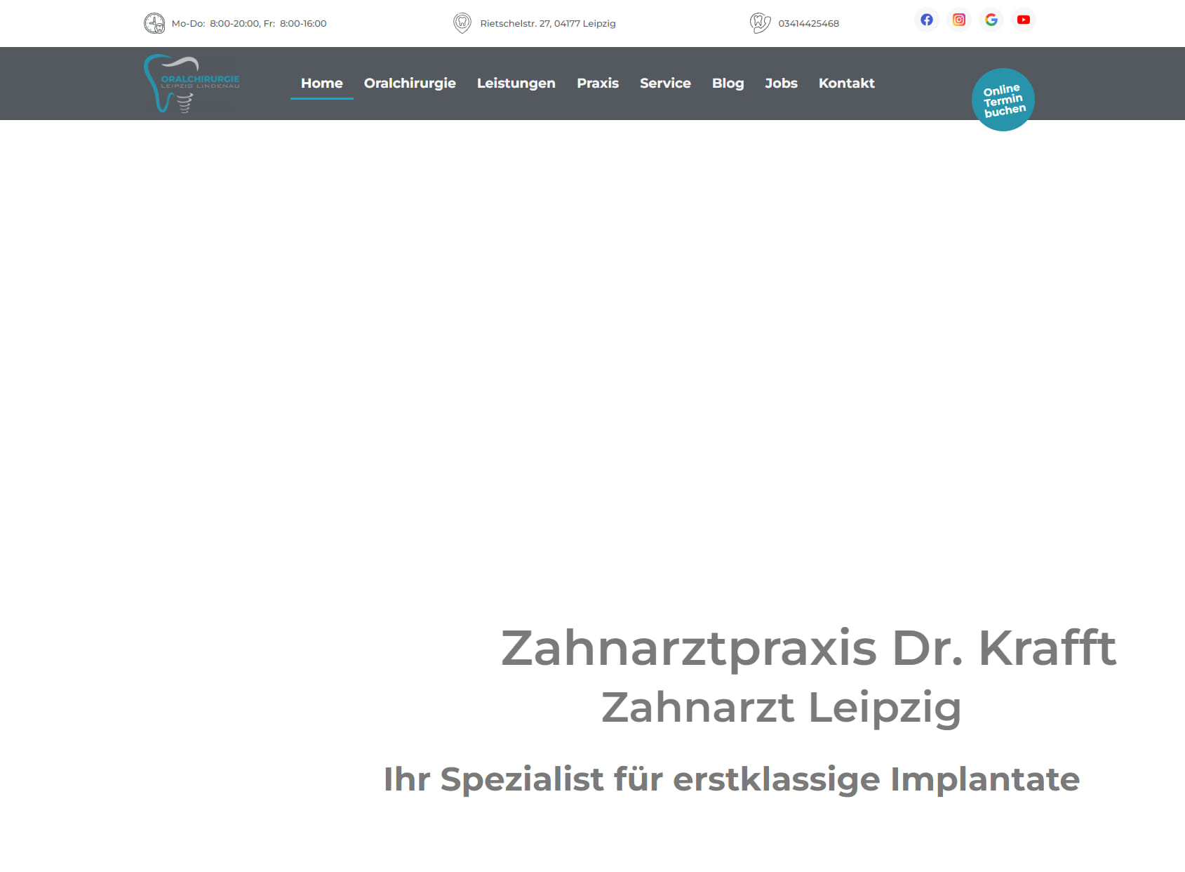 Zahnarztpraxis Dr. Krafft - Zahnarzt Leipzig | Oralchirurgie Leipzig Lindenau