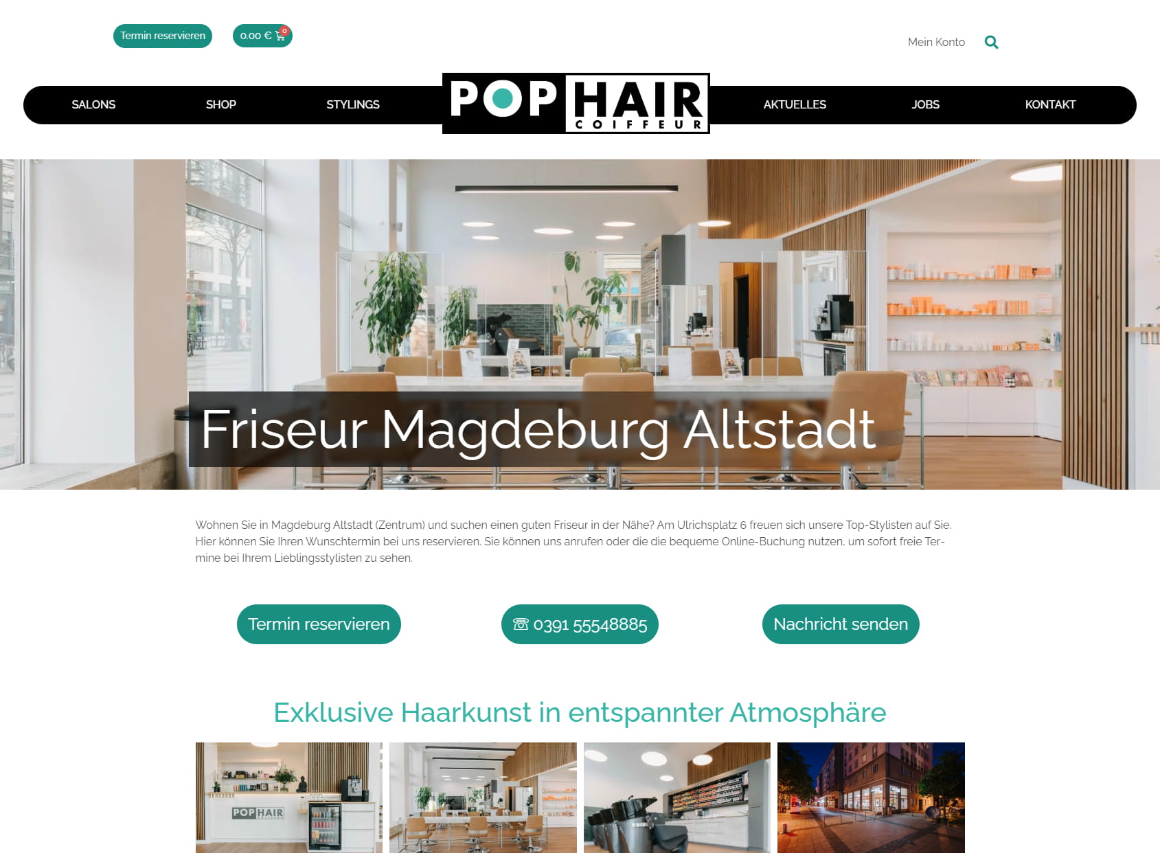 POPHAIR - Hairdressers in Magdeburg Buckau