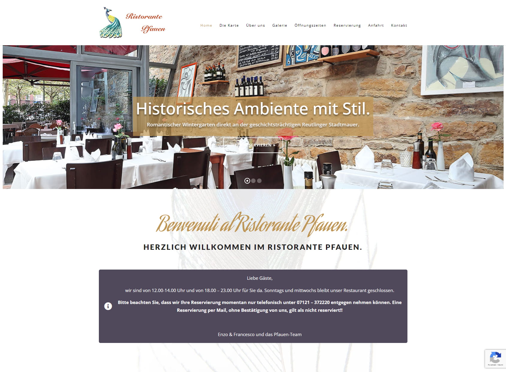 Ristorante Pfauen