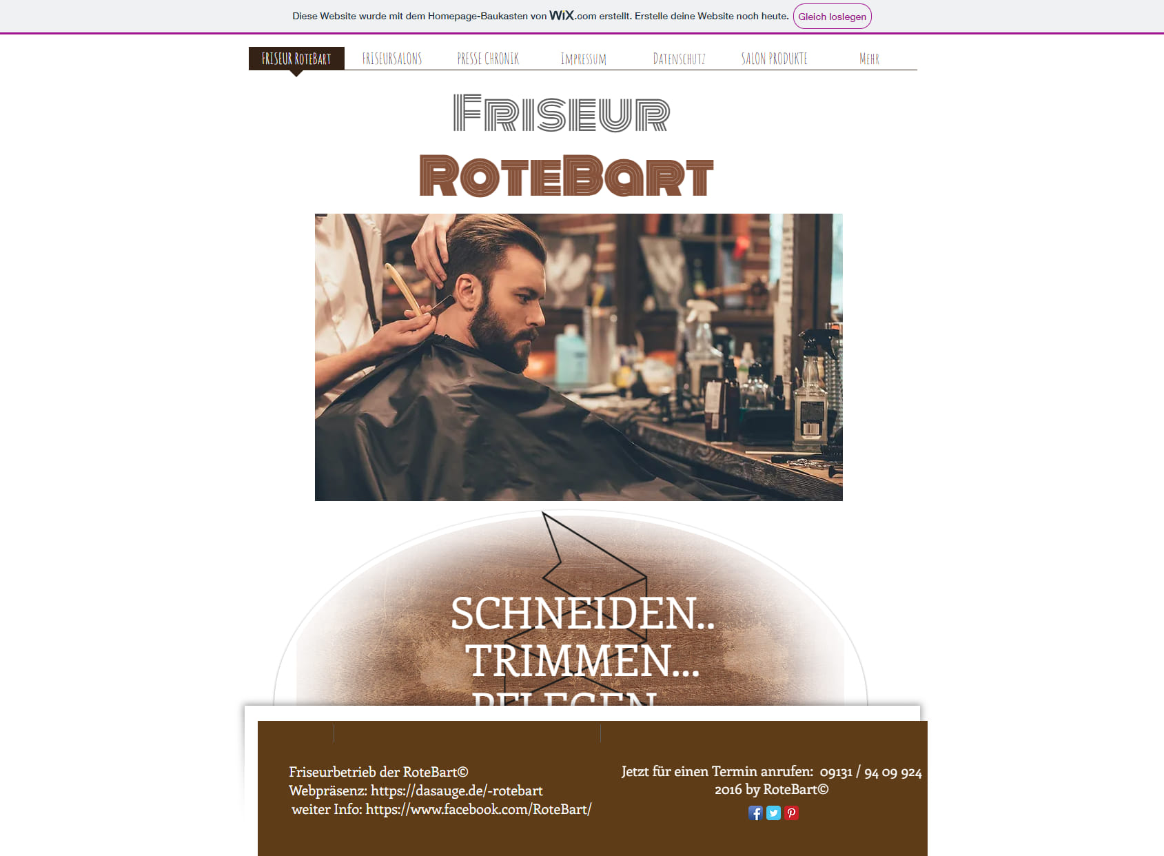 Friseur & Barber RoteBart am Zollhaus in Erlangen