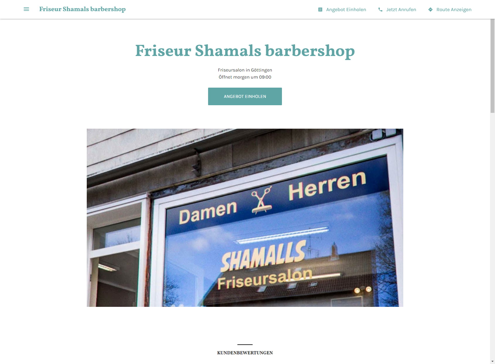 Friseur Shamals barbershop