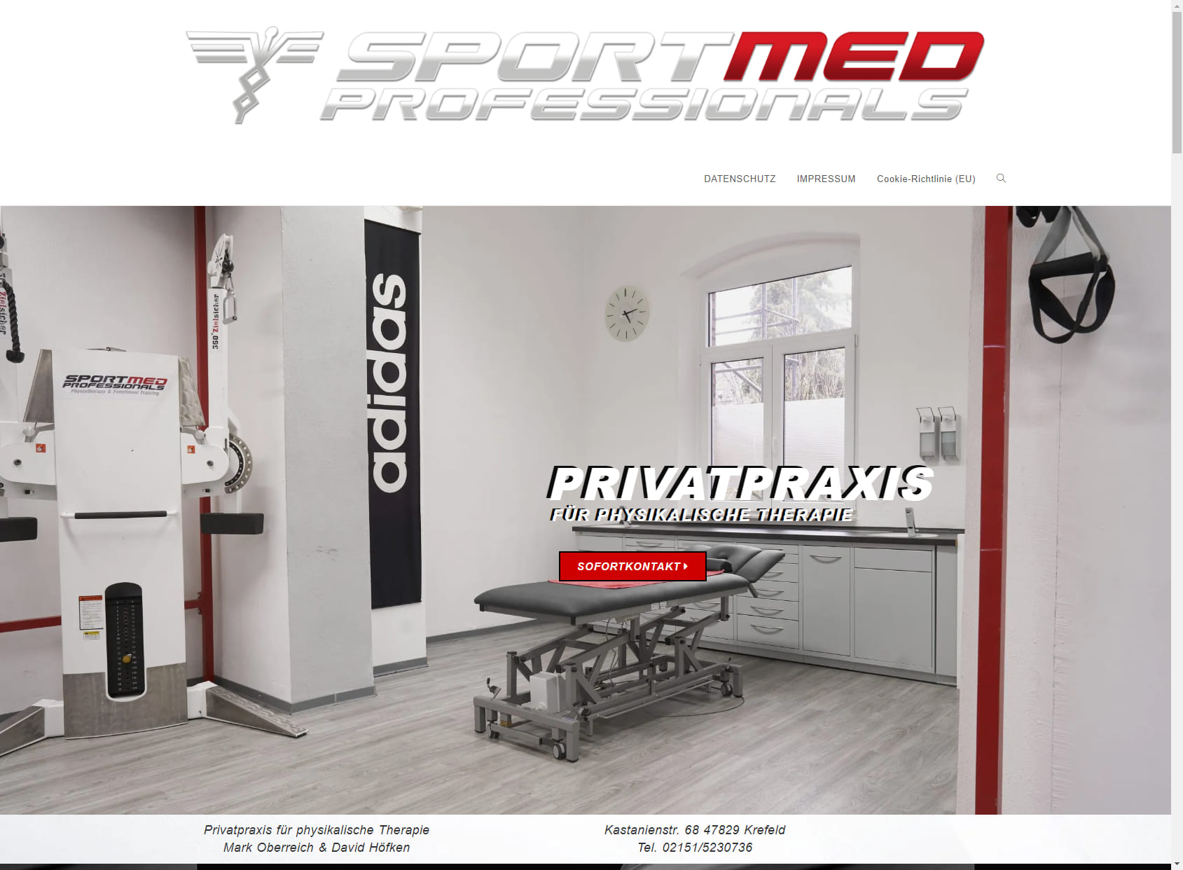 SportMed Professionals Privat Praxis für Physikalische Therapie