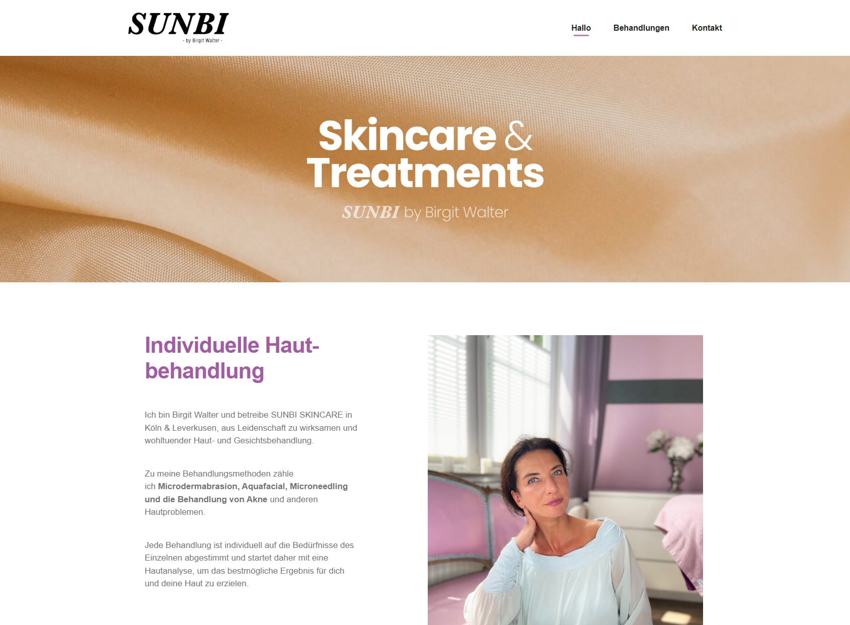 Sunbi Skin Care & Treatments Kosmetikstudio Leverkusen