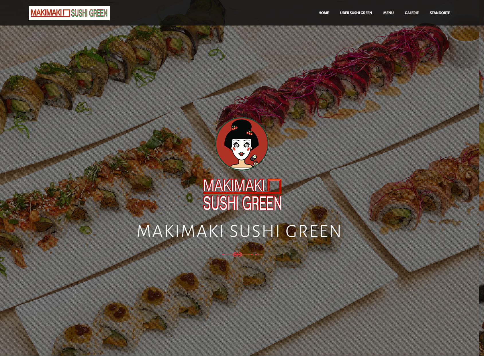 Makimaki sushi-green