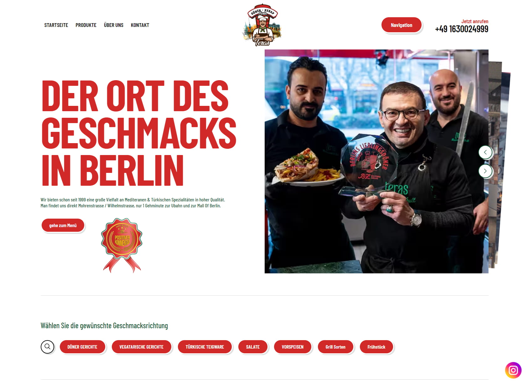 Döner Kebab Restaurant TERAS Berlin