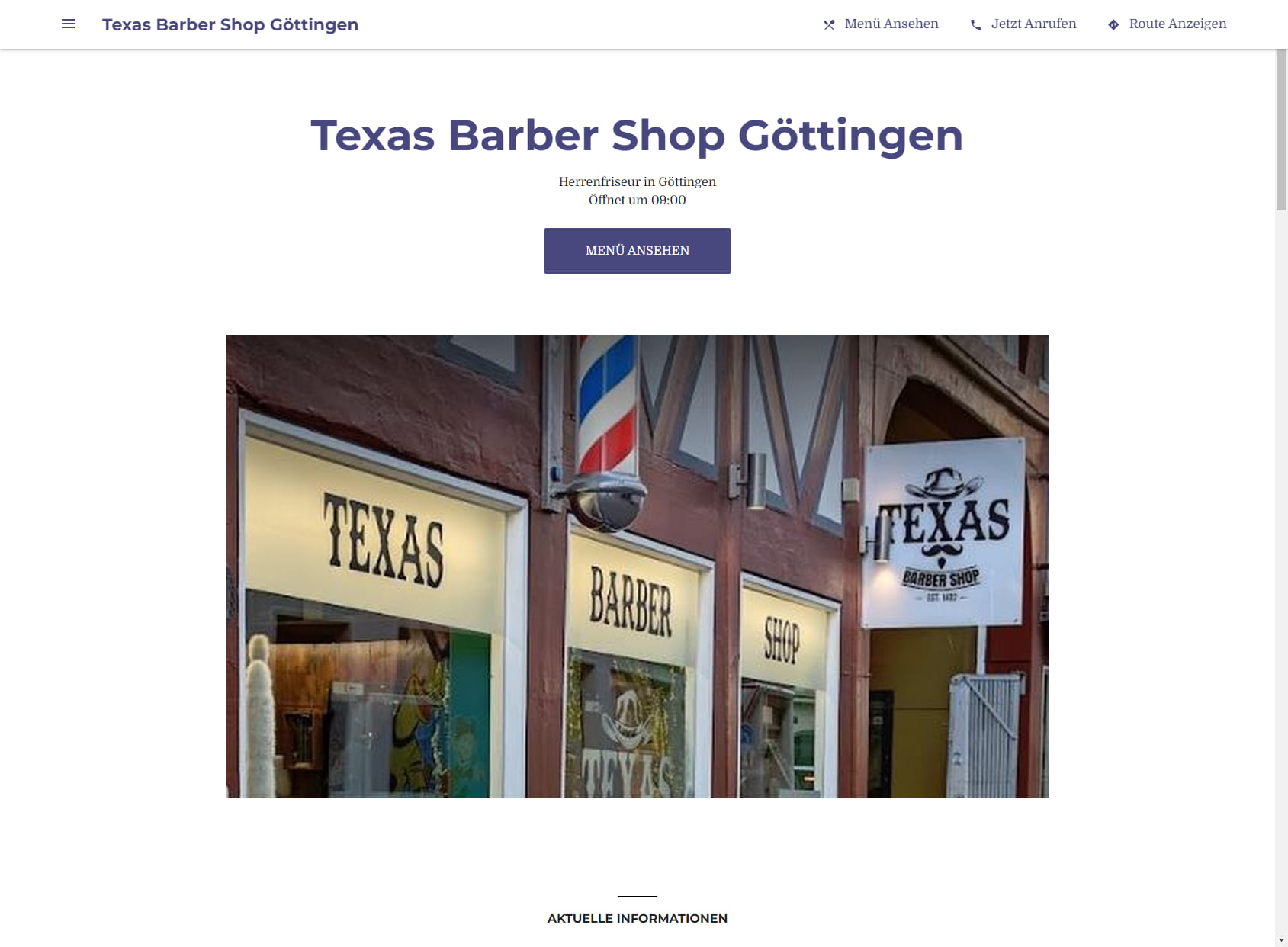 Texas Barber Shop Göttingen