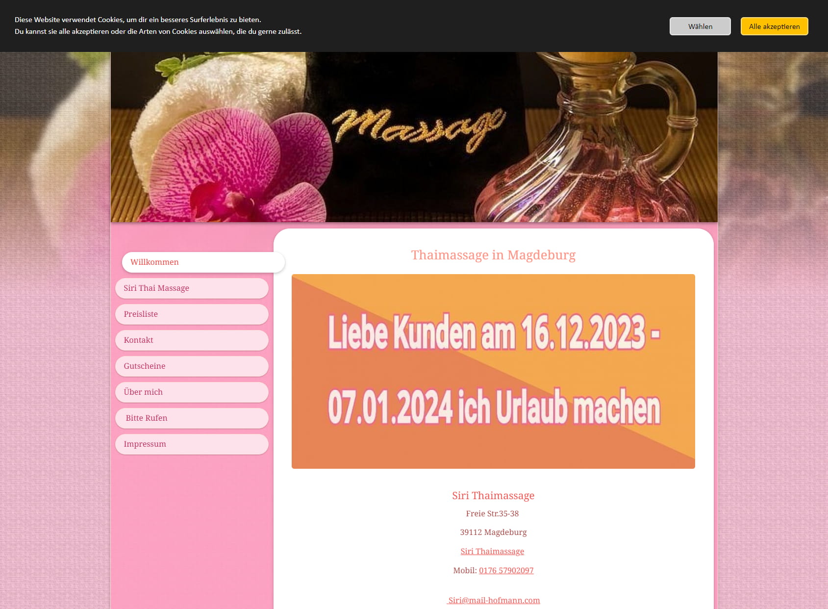 Siri Thai Massage in Magdeburg