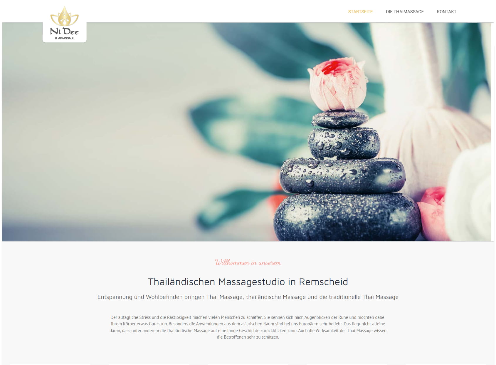 Thaimassage Remscheid | Wellness & Entspannungs - Massagen | Geschenk - Gutscheine