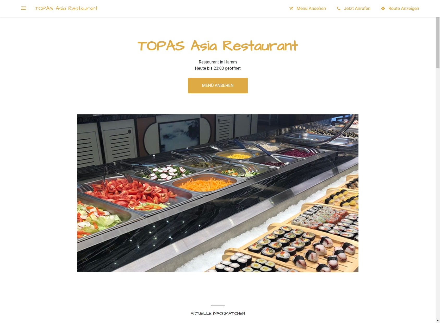 TOPAS Asia Restaurant