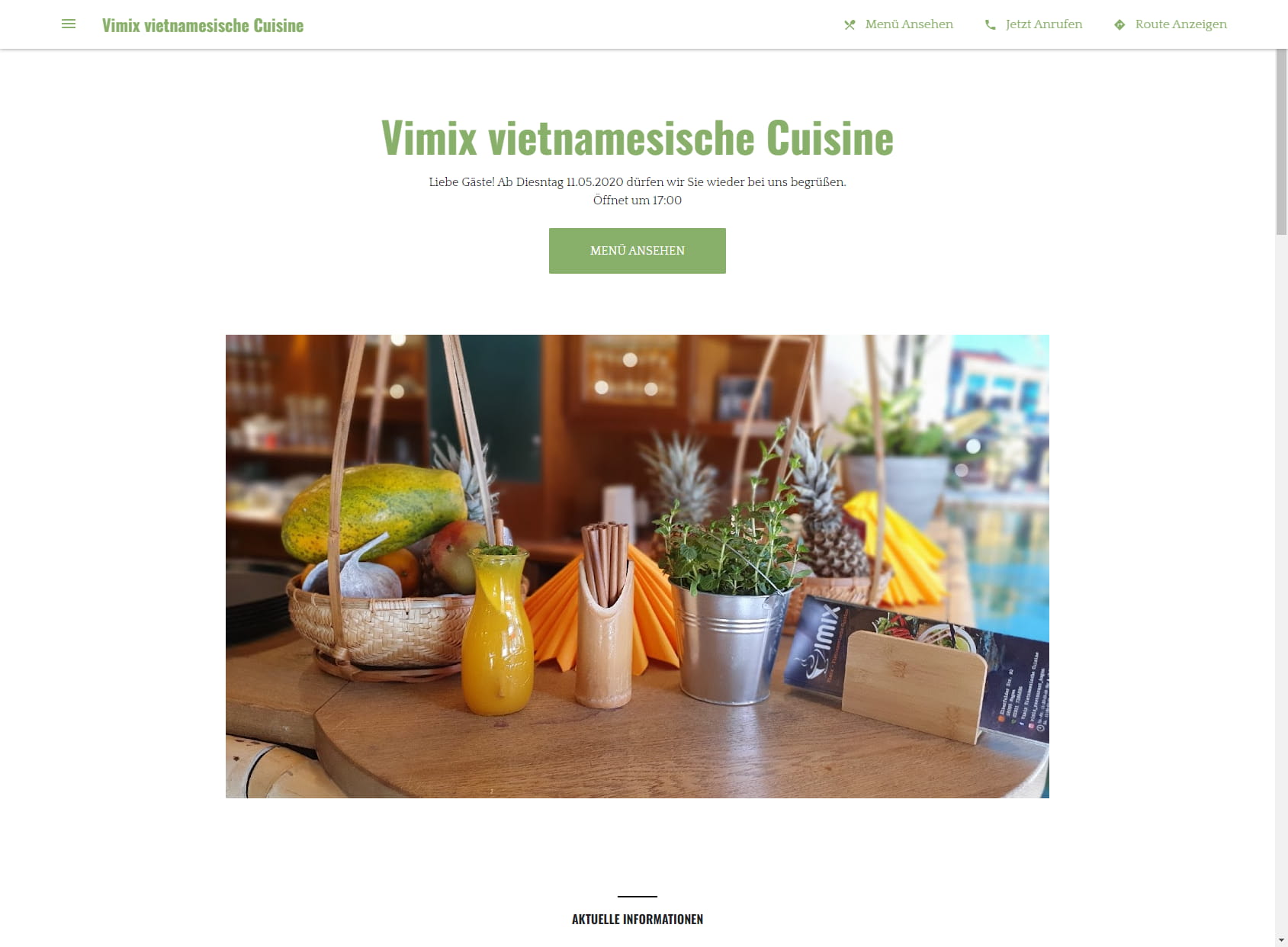 Vimix vietnamesische Cuisine