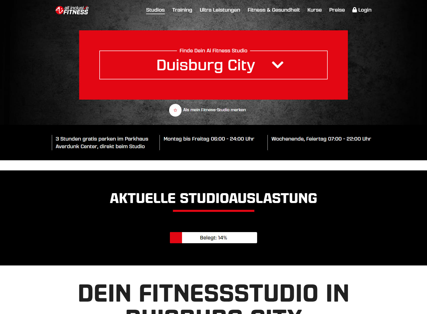 AI Fitness Duisburg