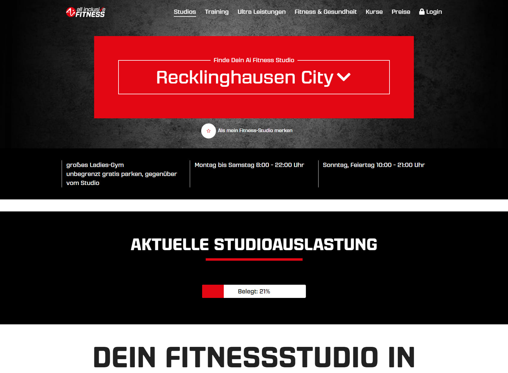 Ai Fitness Recklinghausen City
