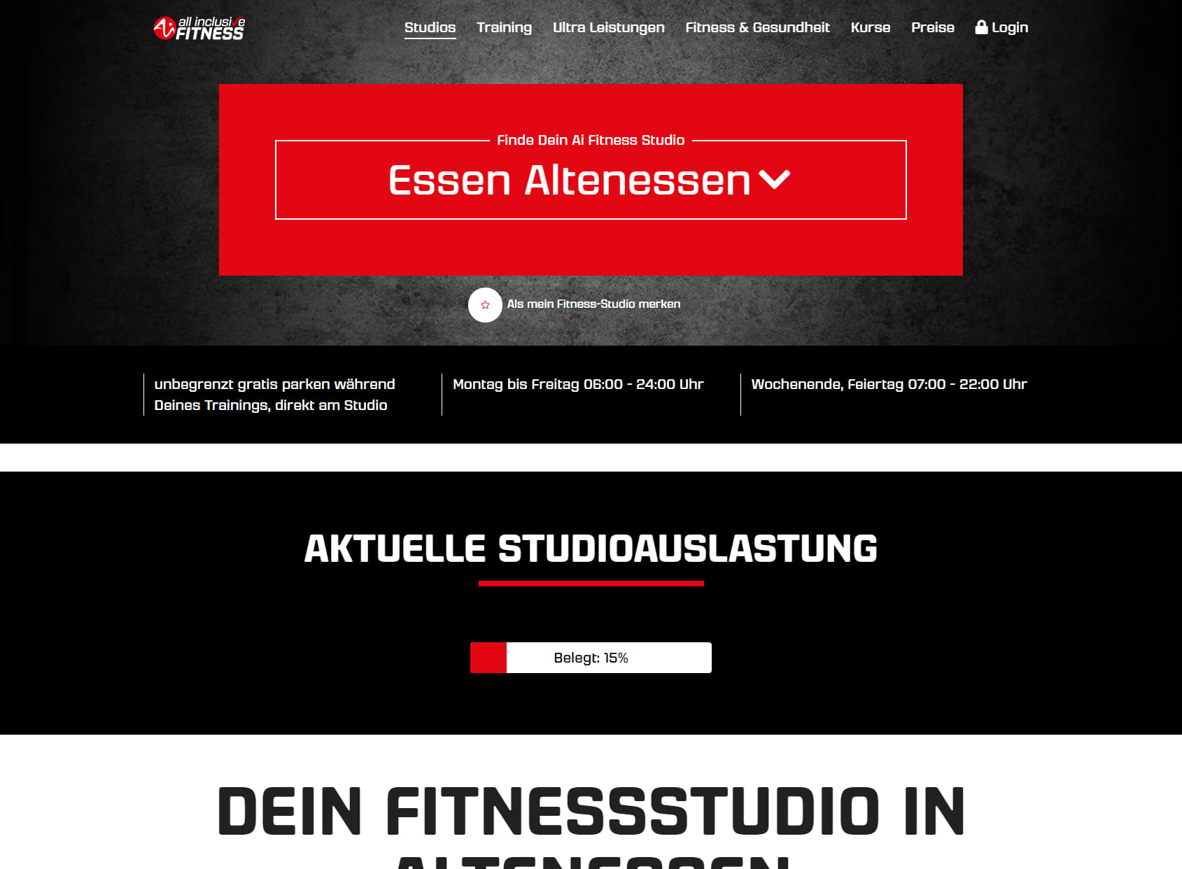 All Inclusive Fitness Altenessen.