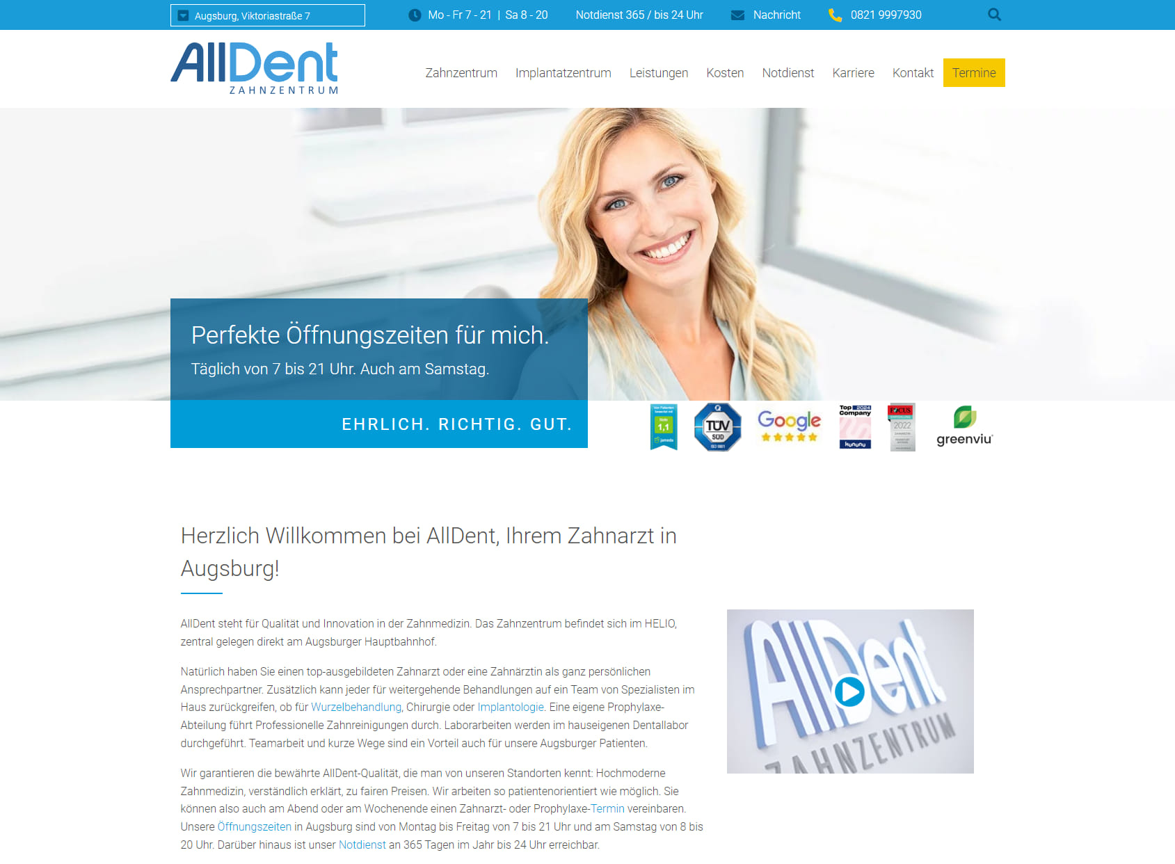 AllDent Zahnzentrum Augsburg