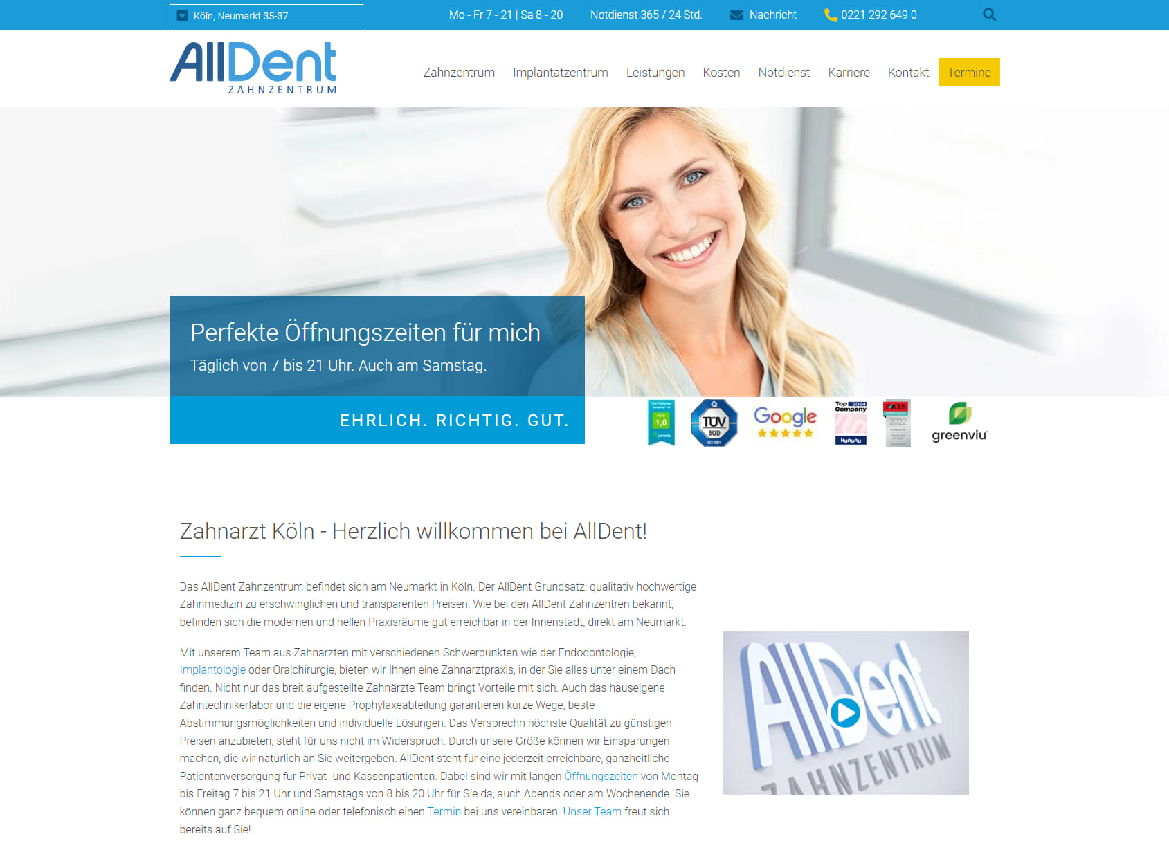AllDent Zahnzentrum Köln
