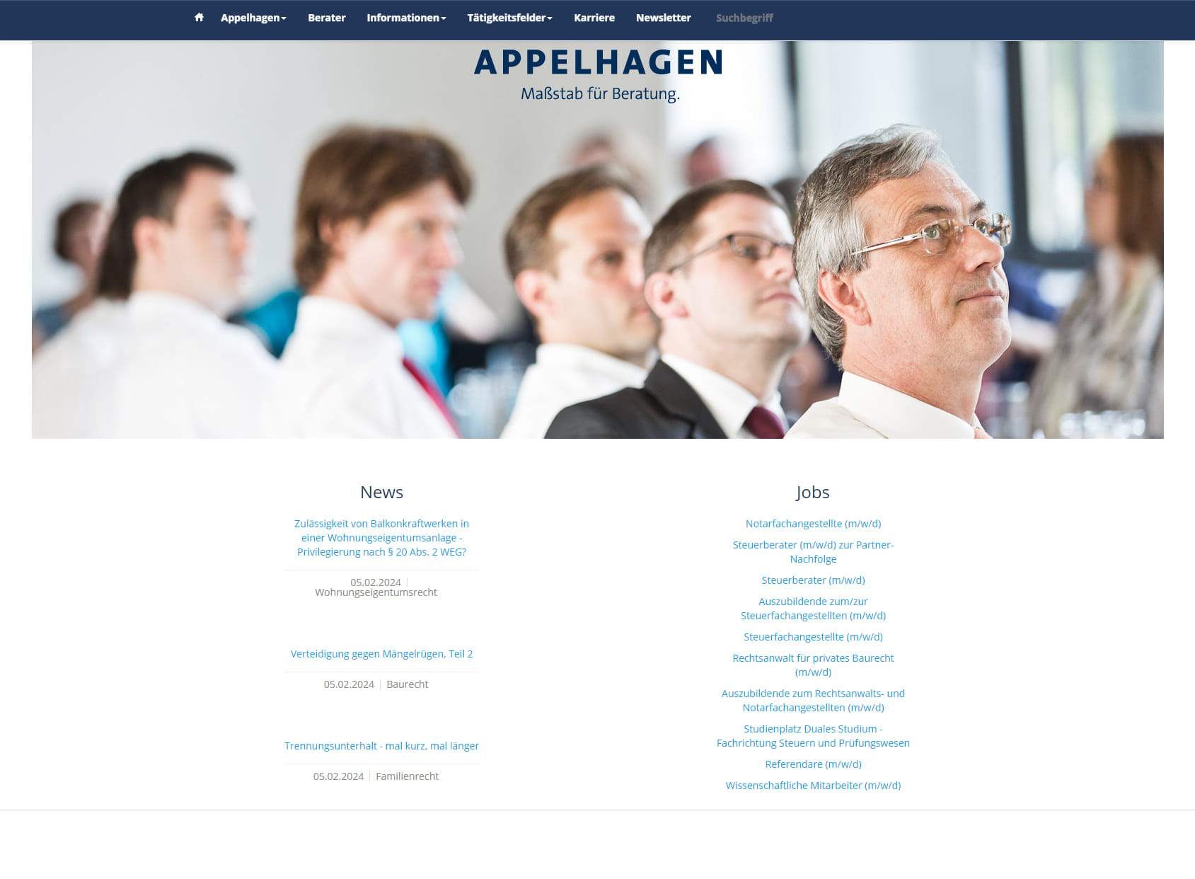 Appelhagen Lawyers Tax consultants PartGmbB