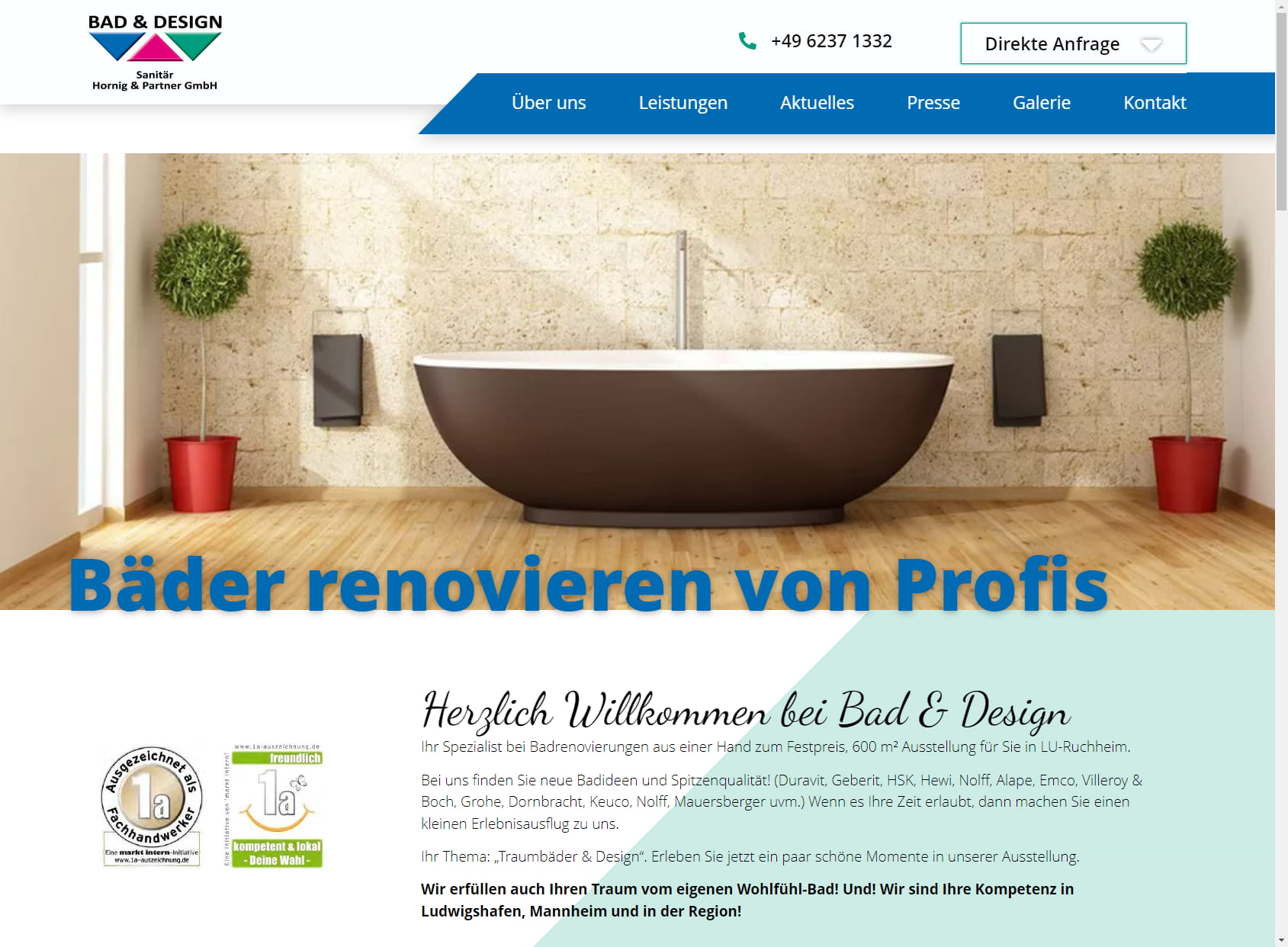 Bad & Design Sanitär Hornig & Partner GmbH